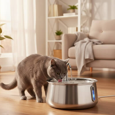 Fontaine a eau chat Felipure silencieuse