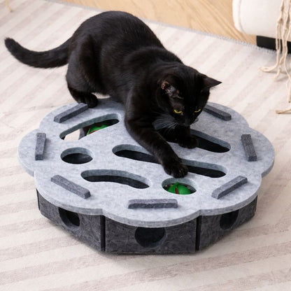 Jouet pour chat anti-anxiété Felizen gris