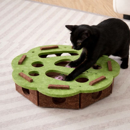 Jouet pour chat anti-anxiété Felizen vert